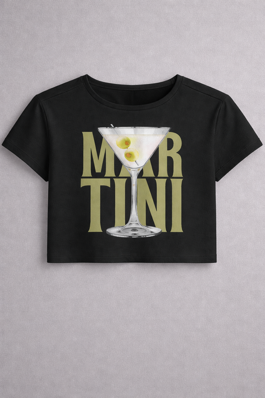 Martini Baby Tee