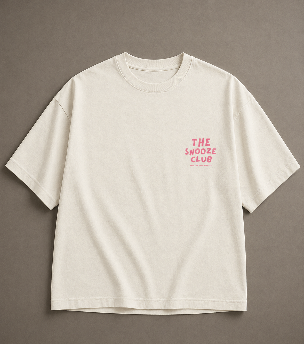 Snooze Club Oversized T-Shirt