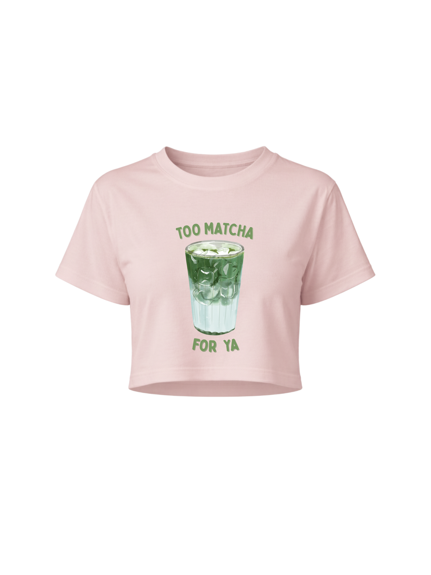 Too Matcha For Ya Crop Top