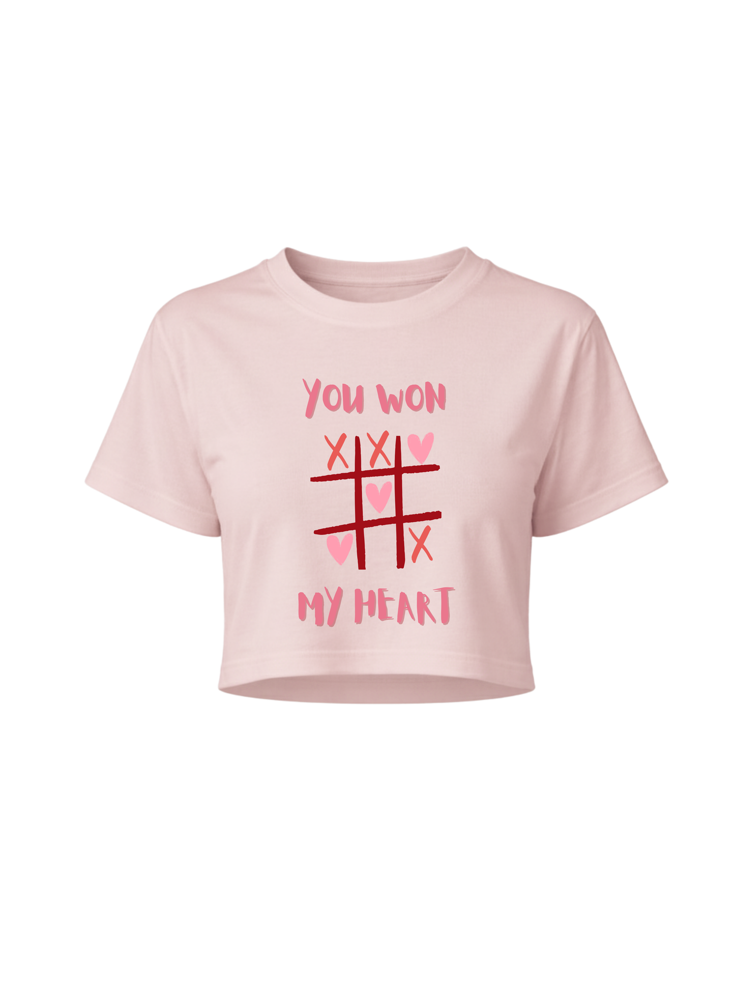 You Won My Heart Crop Top