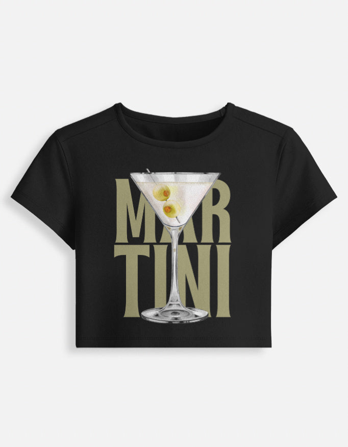 Martini Baby Tee