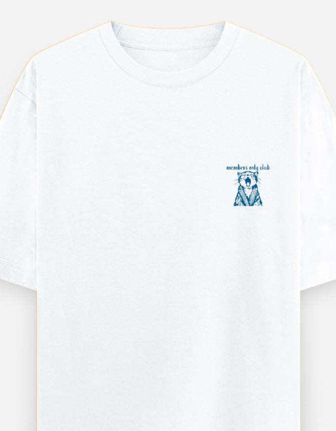 Slow morning club Oversized  T-Shirt