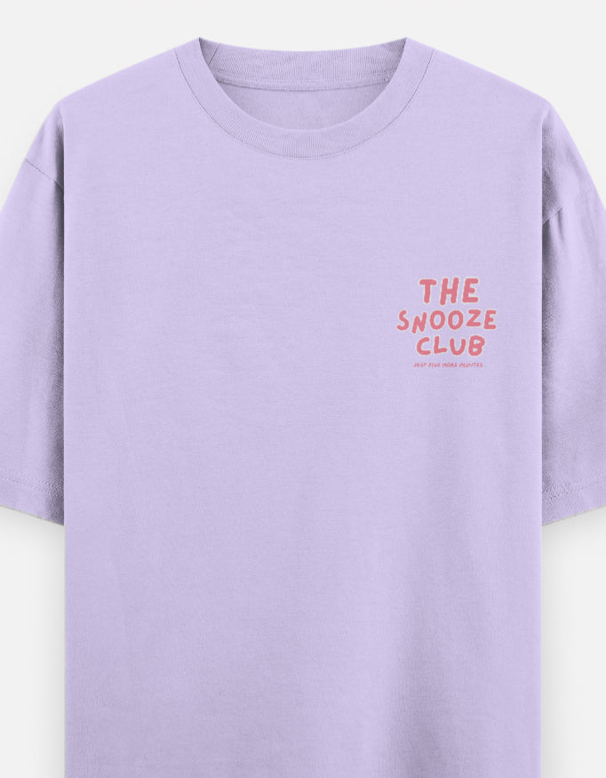 Snooze Club Oversized T-Shirt