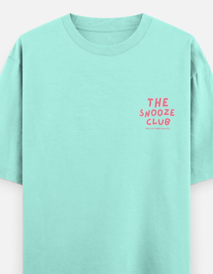 Snooze Club Oversized T-Shirt