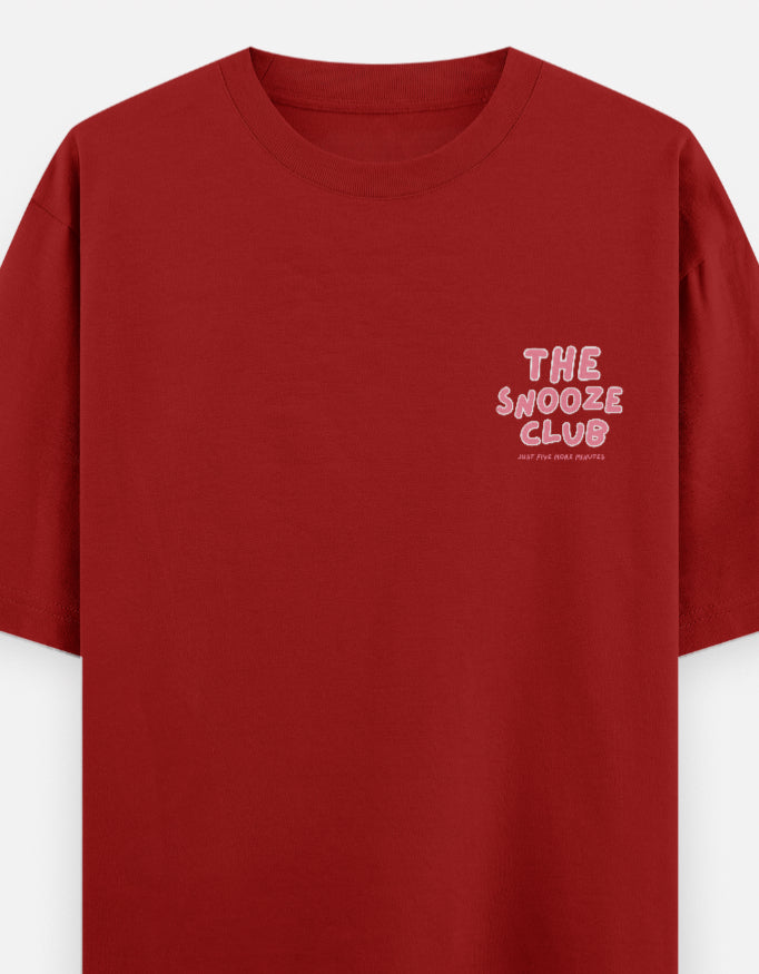 Snooze Club Oversized T-Shirt