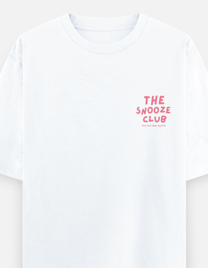 Snooze Club Oversized T-Shirt