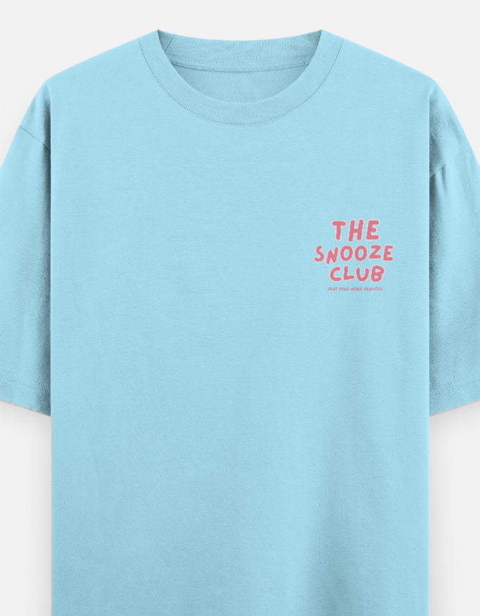 Snooze Club Oversized T-Shirt