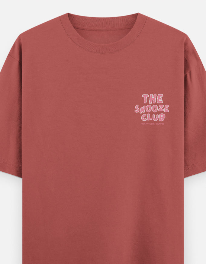 Snooze Club Oversized T-Shirt
