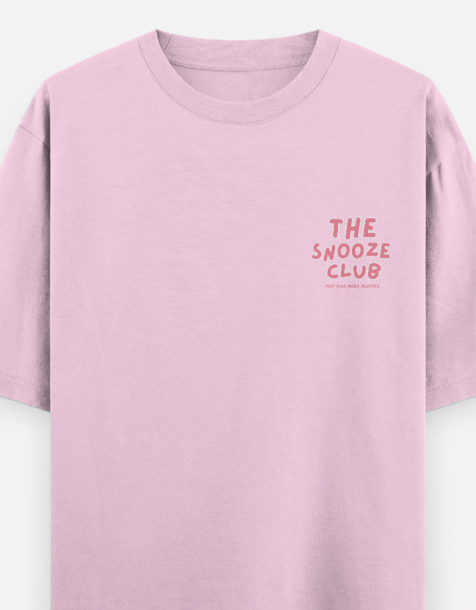 Snooze Club Oversized T-Shirt