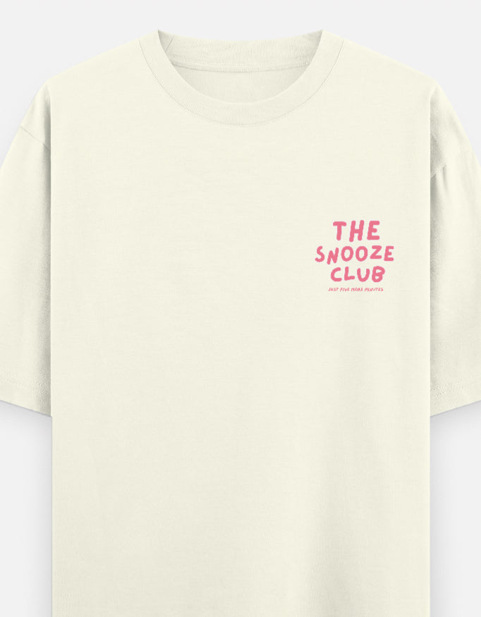 Snooze Club Oversized T-Shirt