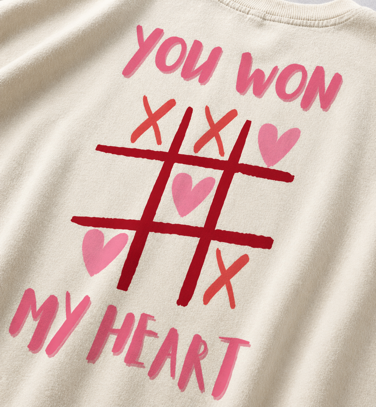 You Won My Heart Oversized T-Shirt