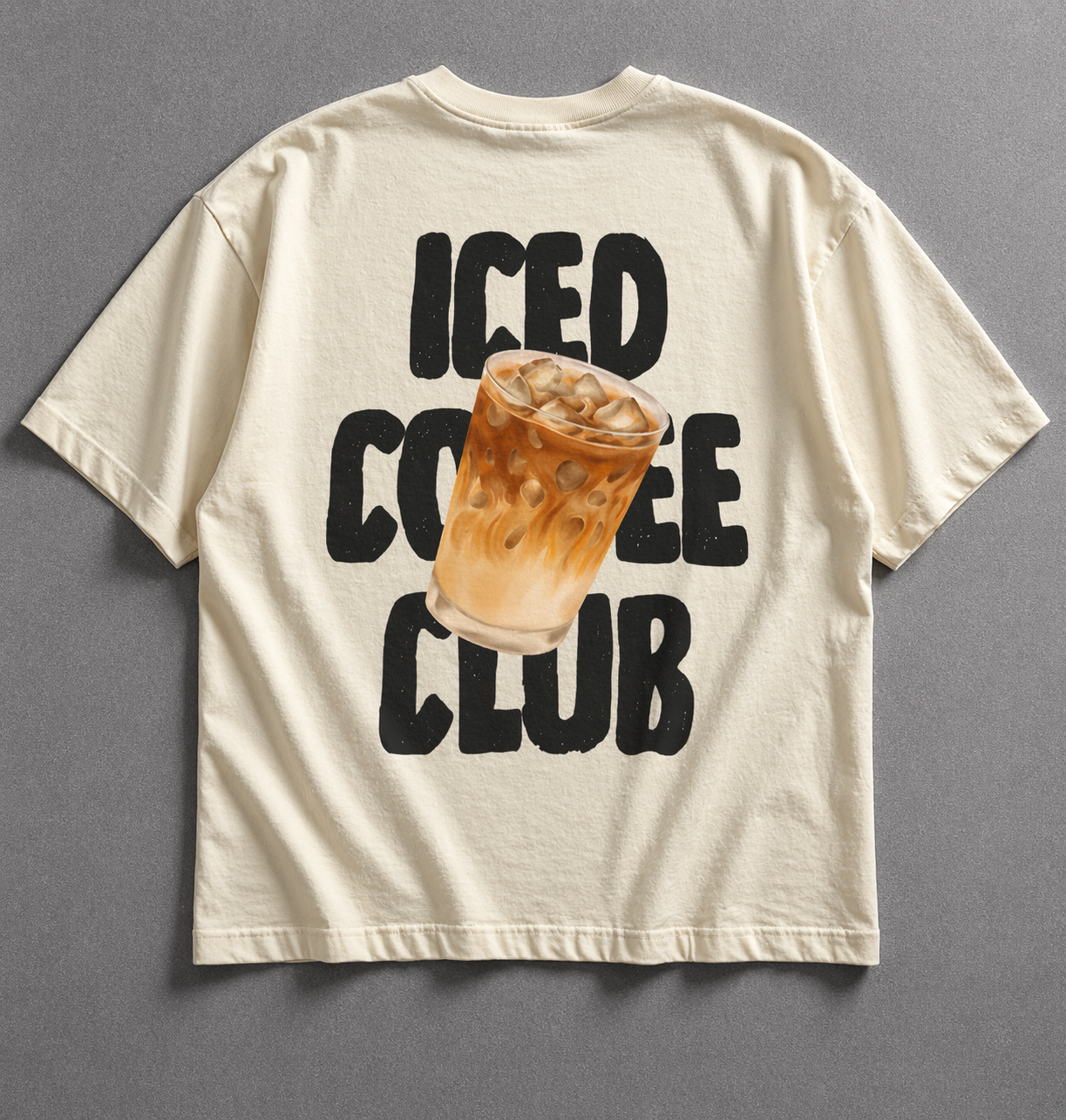 Iced Coffee Club Oversized T-Shirt