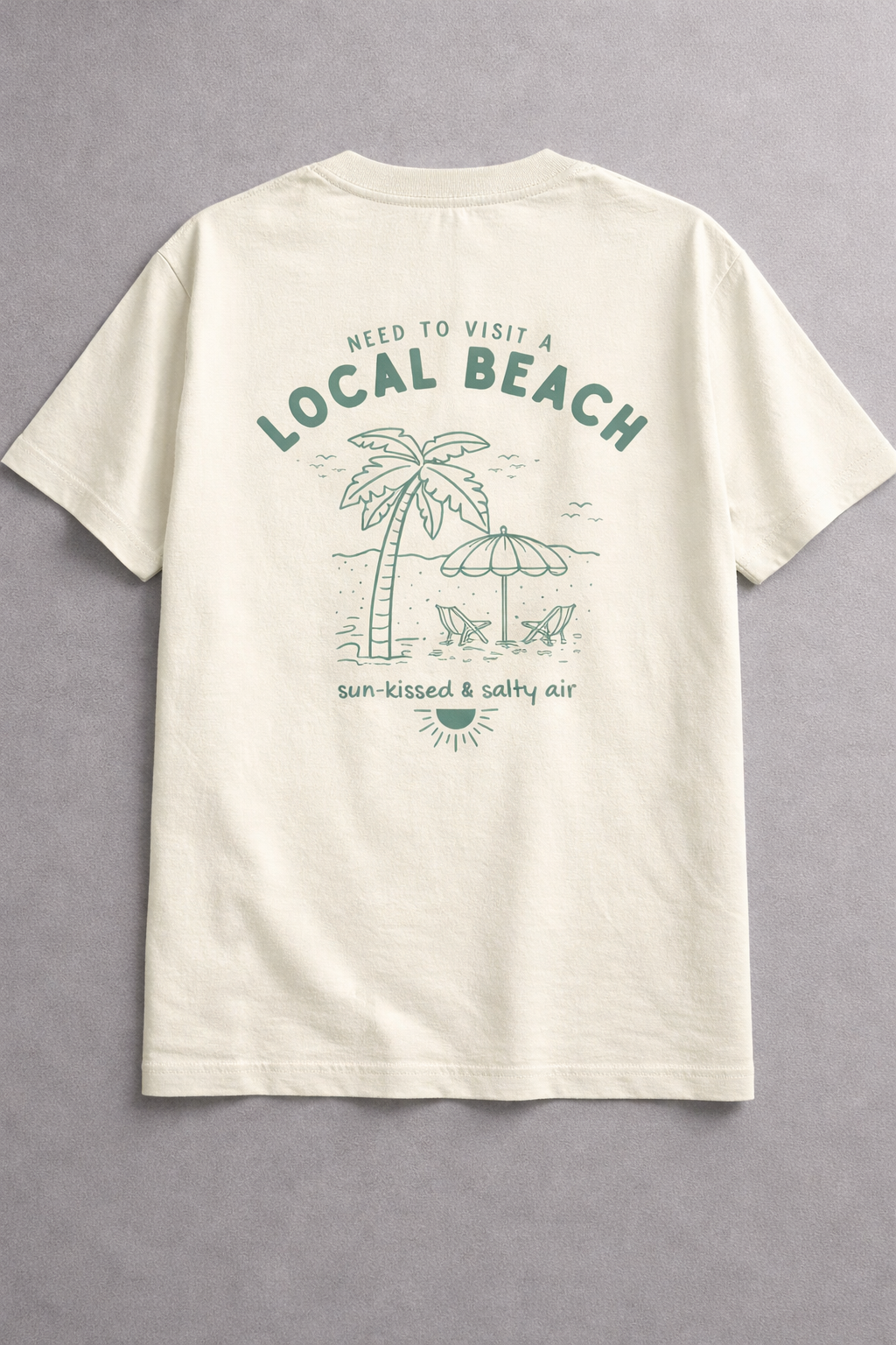 Need to visit a local beach Oversized  T-Shirt