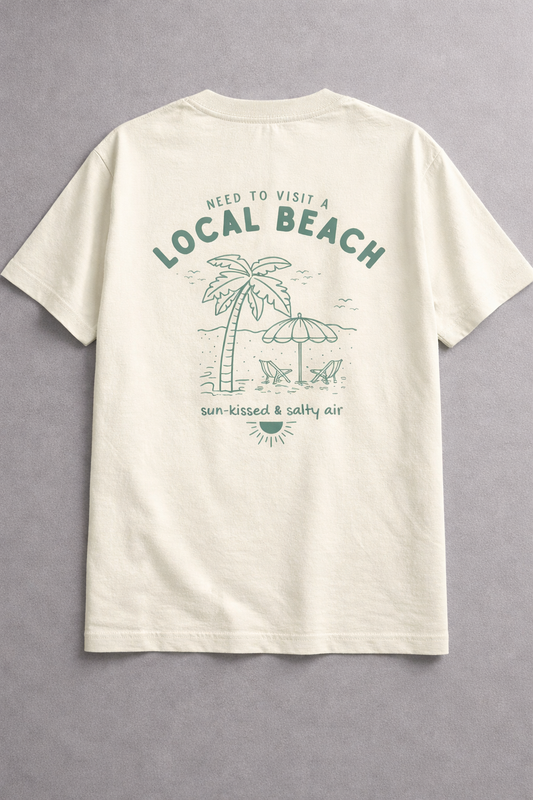 Need to visit a local beach Oversized  T-Shirt