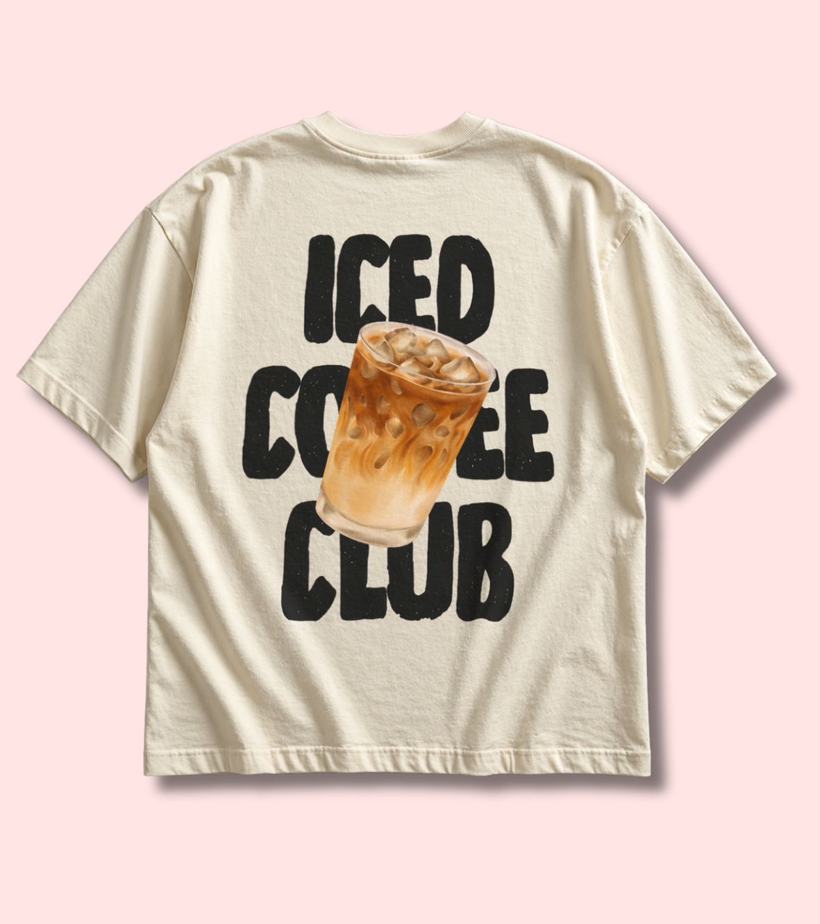 Iced Coffee Club Oversized T-Shirt