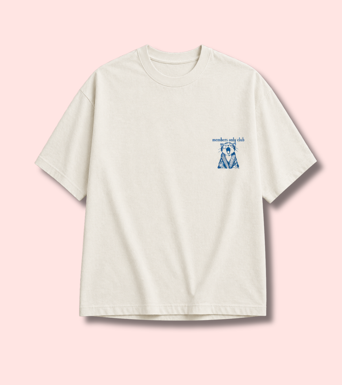 Slow morning club Oversized  T-Shirt