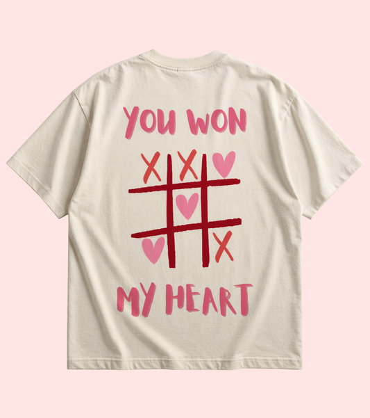 You Won My Heart Oversized T-Shirt