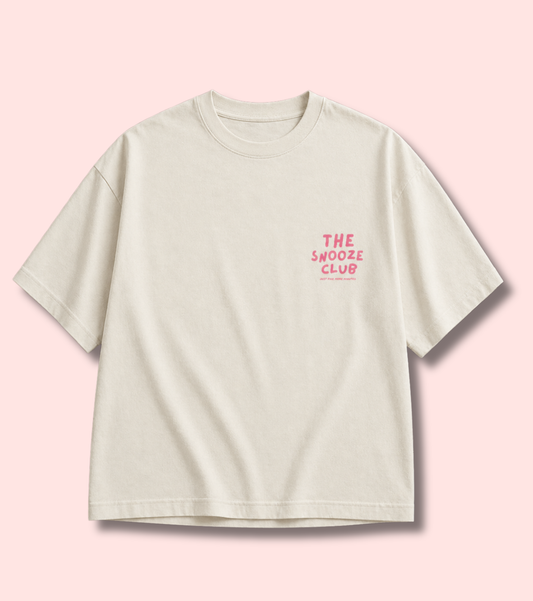 Snooze Club Oversized T-Shirt