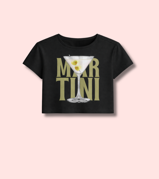 Martini Baby Tee