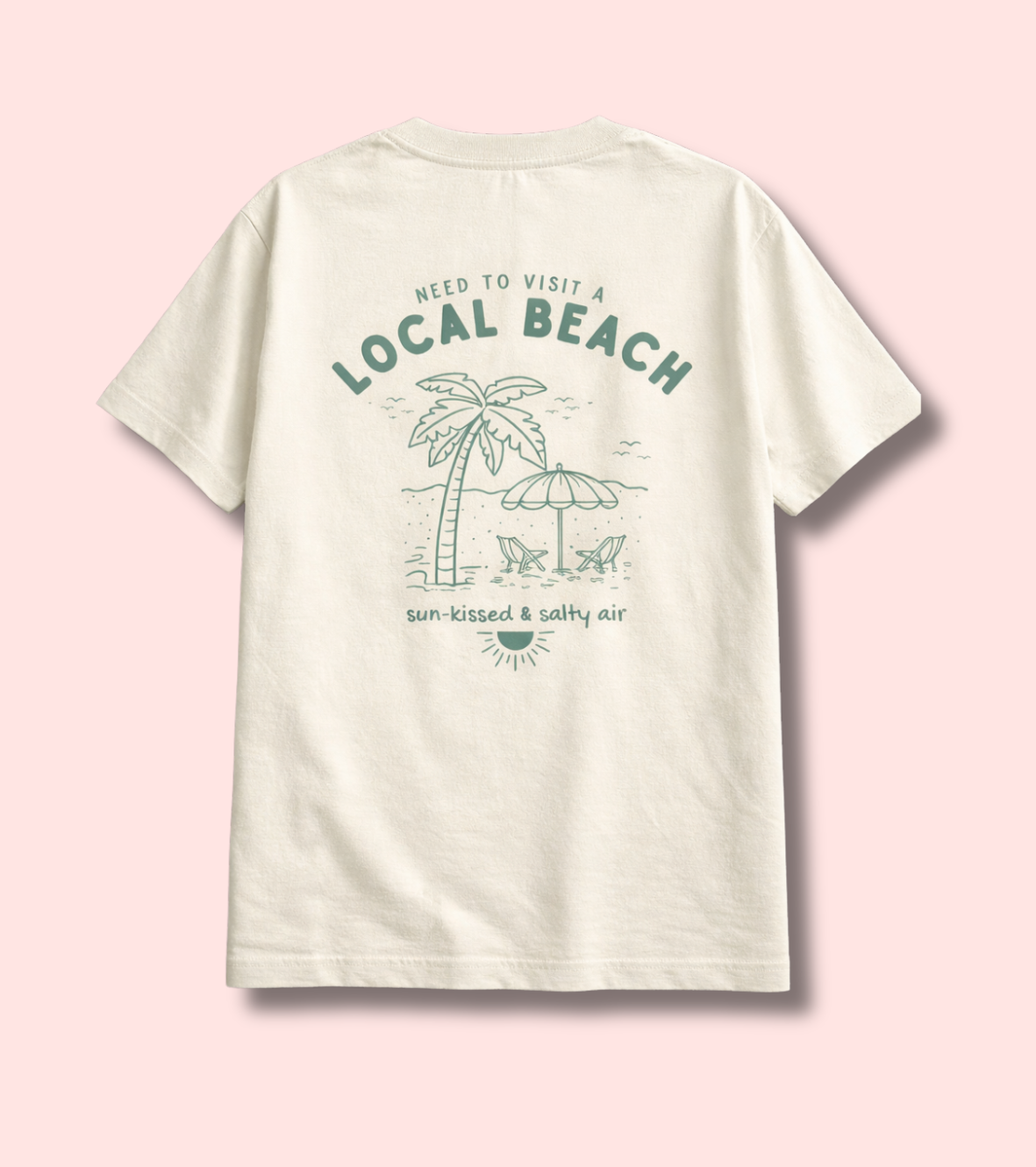 Need to visit a local beach Oversized  T-Shirt