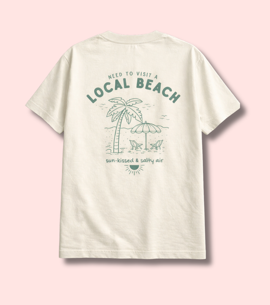 Need to visit a local beach Oversized  T-Shirt