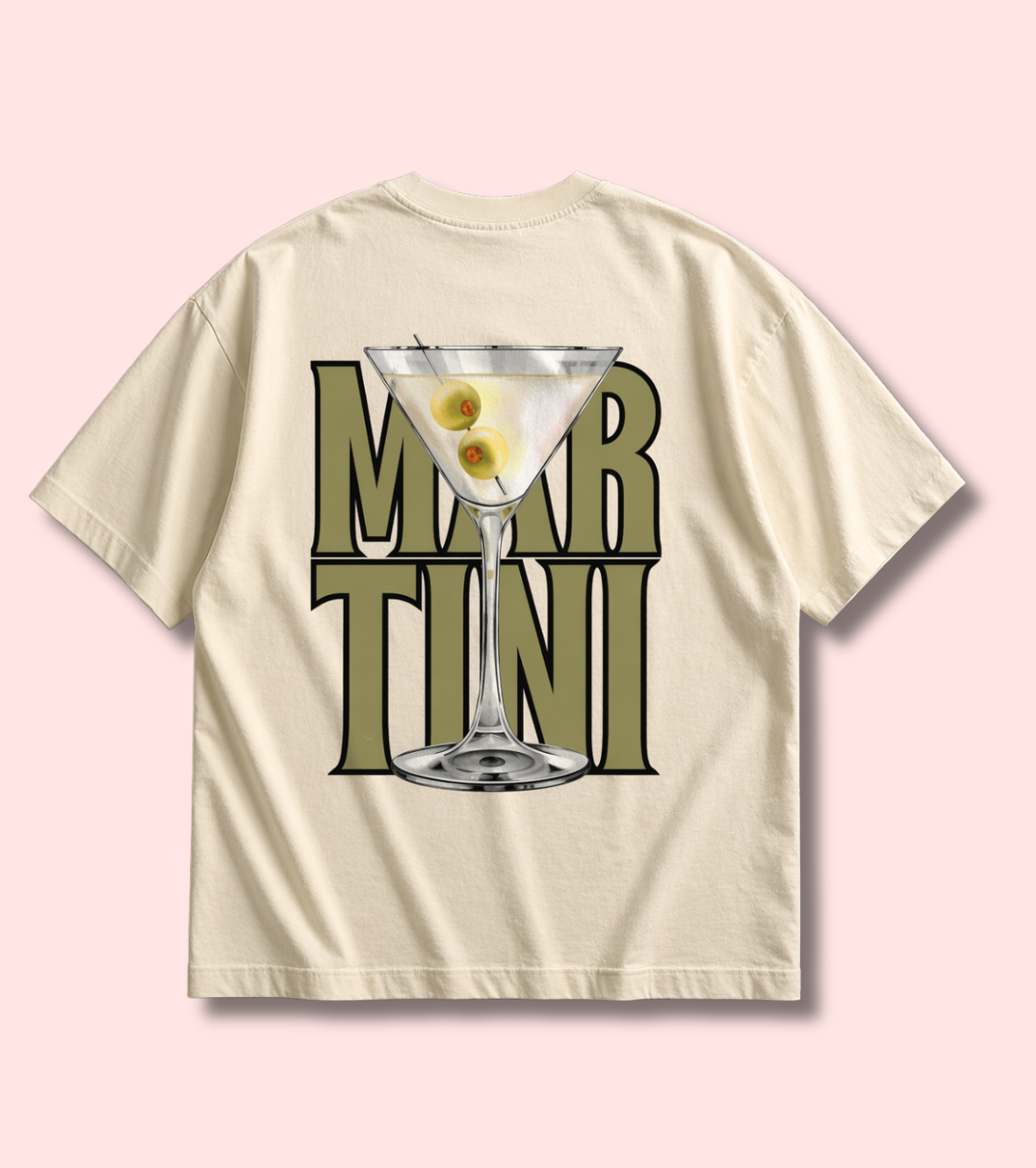 Martini Oversized T-Shirt